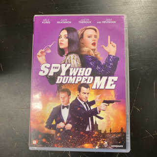 Spy Who Dumped Me DVD (VG/M-) -toiminta/komedia-